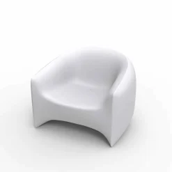 Poltrona da esterno iin resina di polietilene Blow Vondom, di design