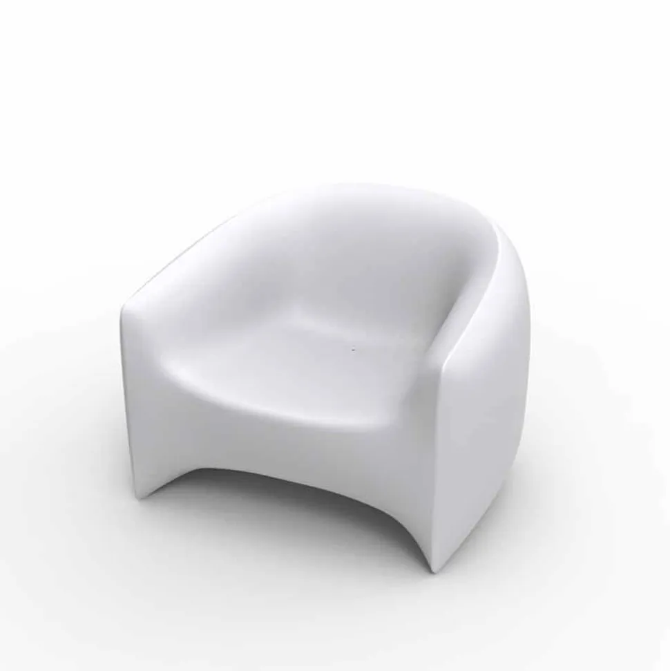 Poltrona da esterno iin resina di polietilene Blow Vondom, di design