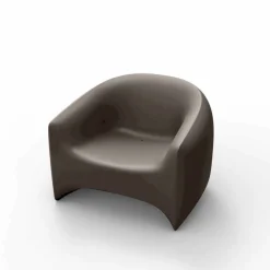 Poltrona da esterno iin resina di polietilene Blow Vondom, di design