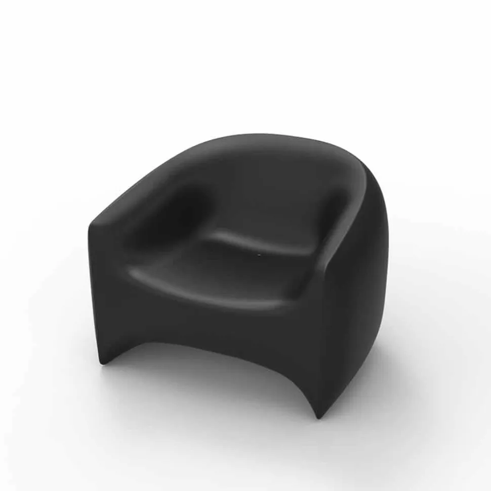 Poltrona da esterno iin resina di polietilene Blow Vondom, di design