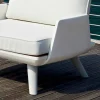 Poltrona da Esterno Imbottita di Design Bianco e Moderno - Samurai by Myyour