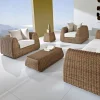 Poltrona da Esterno in Polyrattan Intrecciato - Charlie