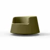 Poltrona da giardino design moderno Roulette Vondom in polietilene