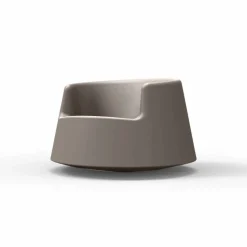Poltrona da giardino design moderno Roulette Vondom in polietilene