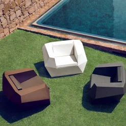 Poltrona da giardino Faz by Vondom design moderno in polietilene