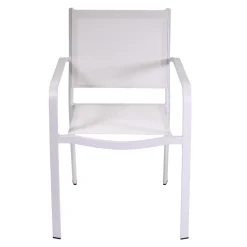 Poltrona da Giardino in Alluminio e Textilene di Diverse Finiture - Quaderno
