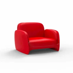 Poltrona da giardino in polietilene Pezzettina by Vondom, di design