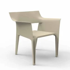 Poltrona da giardino Pedrera Vondom in polipropilene e fibra di vetro, 4 pezzi