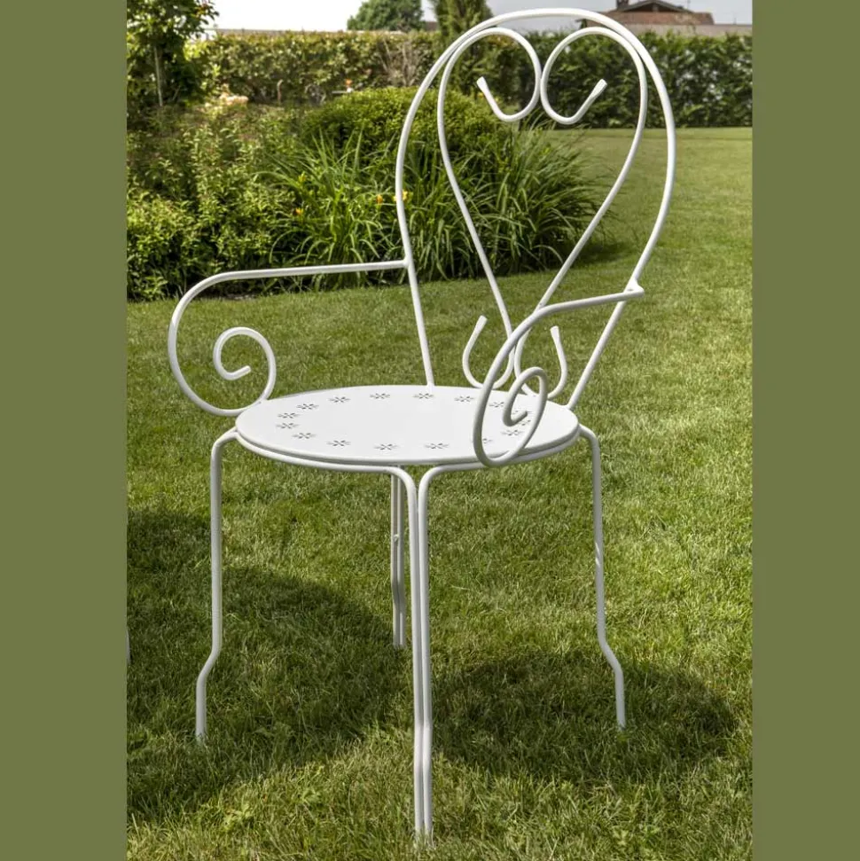 Poltrona da Giardino Realizzata Interamente in Metallo - Archivio