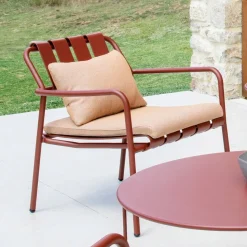 Poltrona da Giardino Realizzata Interamente in Alluminio - Risplendente