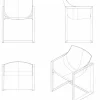 Poltrona da giardino WallStreet Vondom, polipropilene e fibra di vetro, 2 pezzi