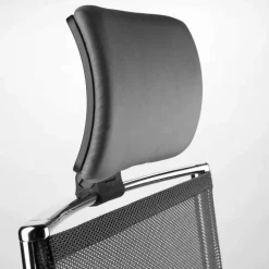 Poltrona da Ufficio Ergonomica Girevole con Ruote e Poggiatesta - Gimiglia