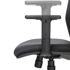 Poltrona da Ufficio Girevole con Alzata a Gas in Tessuto Tecnico e Rete - Office
