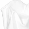 Poltrona di design moderno in plexiglass bianco Paris, made in Italy