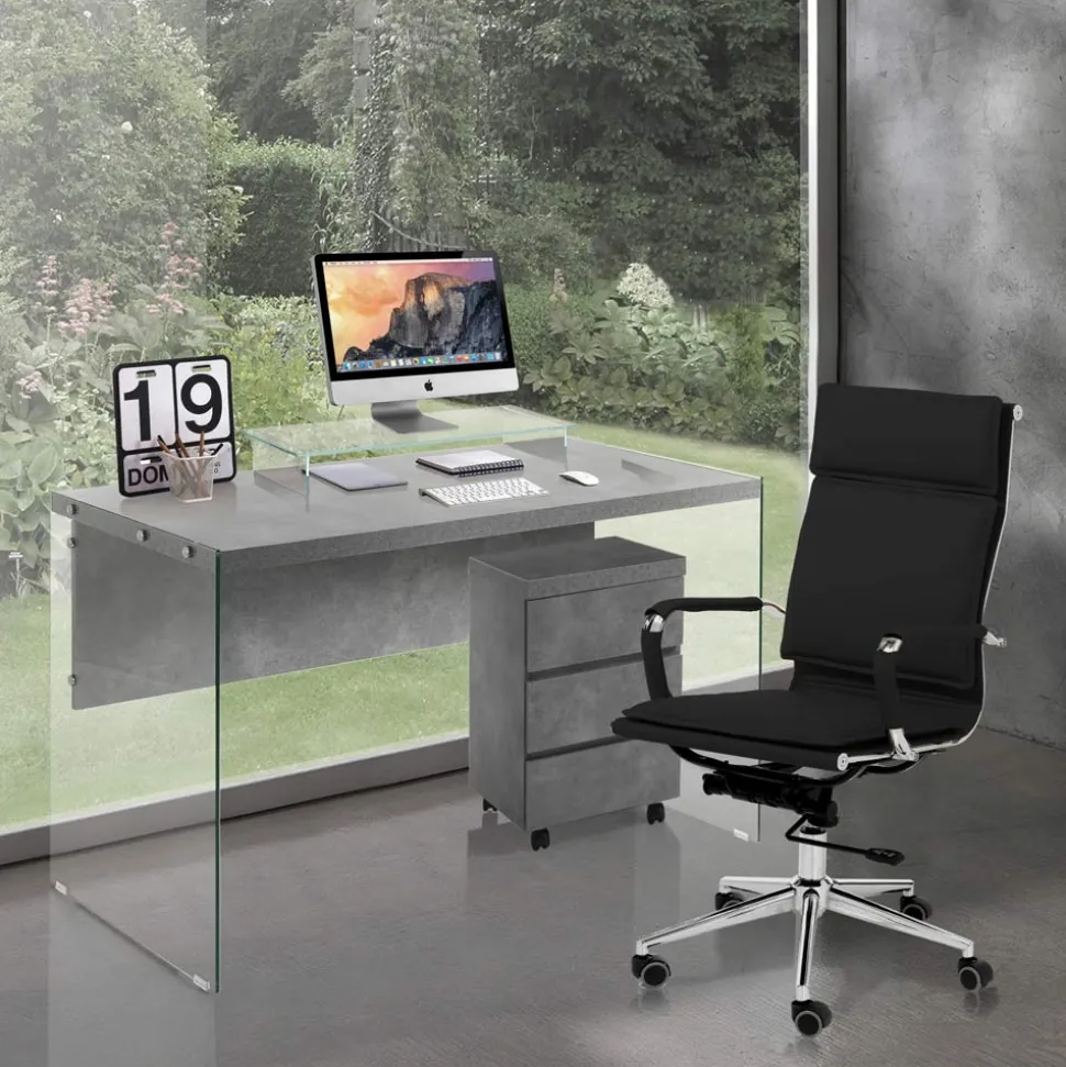Poltrona in Pelle Sintetica di 3 Diverse Finiture - Neon