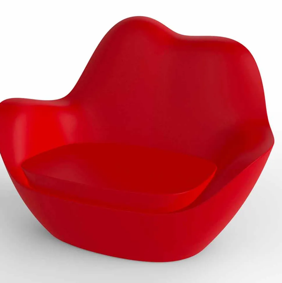Poltrona in polietilene per esterno Sabinas by Vondom, design moderno