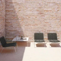 Poltrona per Giardino di Design Moderno in Corda Made in Italy - Madagascar3
