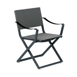 Poltrona Pieghevole Outdoor in Alluminio Corda e Texplast Made in Italy – Ubbe