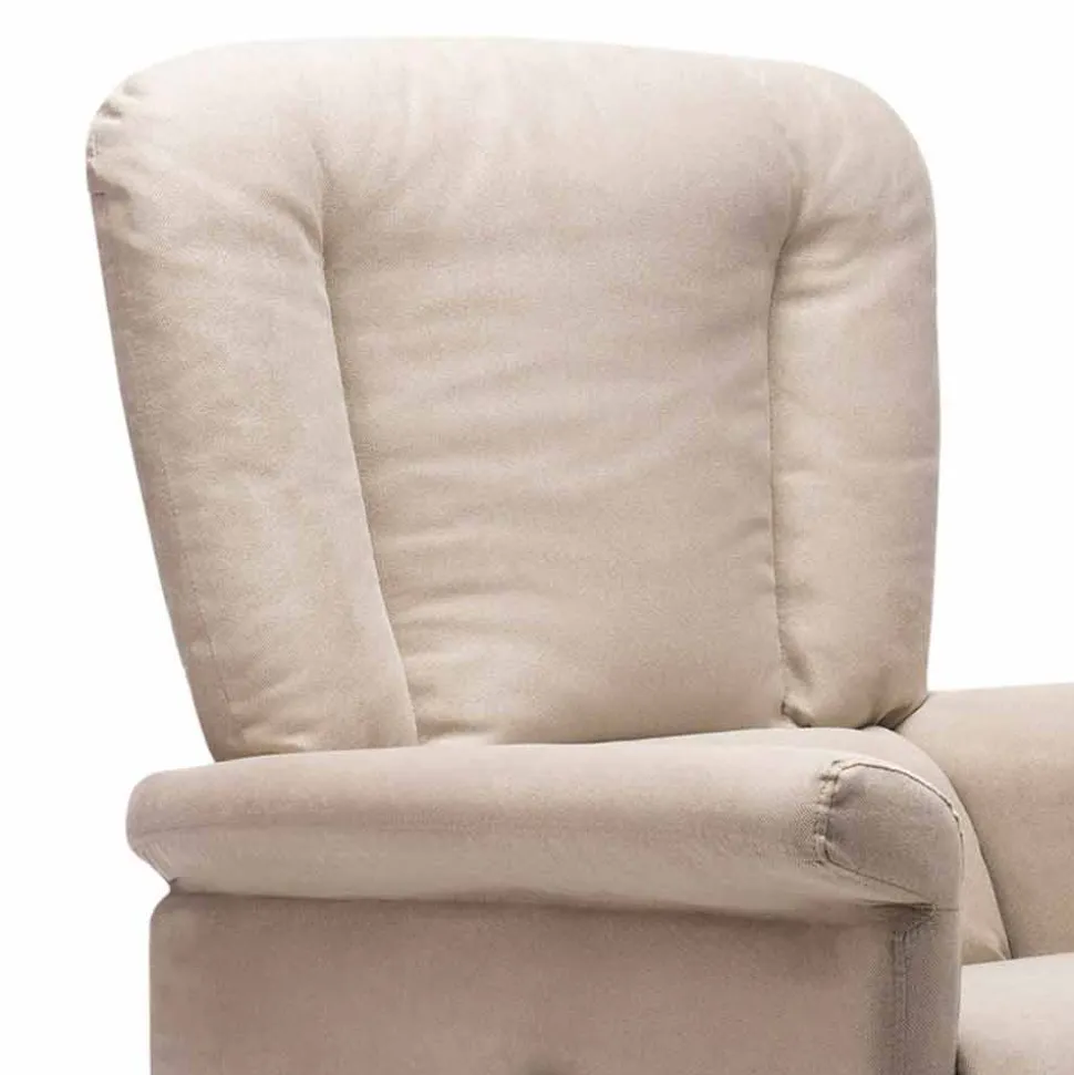 Poltrona Reclinabile Lift Relax a 2 Motori con Ruote, Made in Italy - Isabelle
