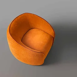 Poltrona Relax Design Moderno Made in Italy in Tessuto Colorato - Baloo