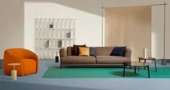 Poltrona Relax Design Moderno Made in Italy in Tessuto Colorato - Baloo