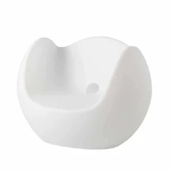 Poltroncina a dondolo luminosa Slide Blos, design moderno