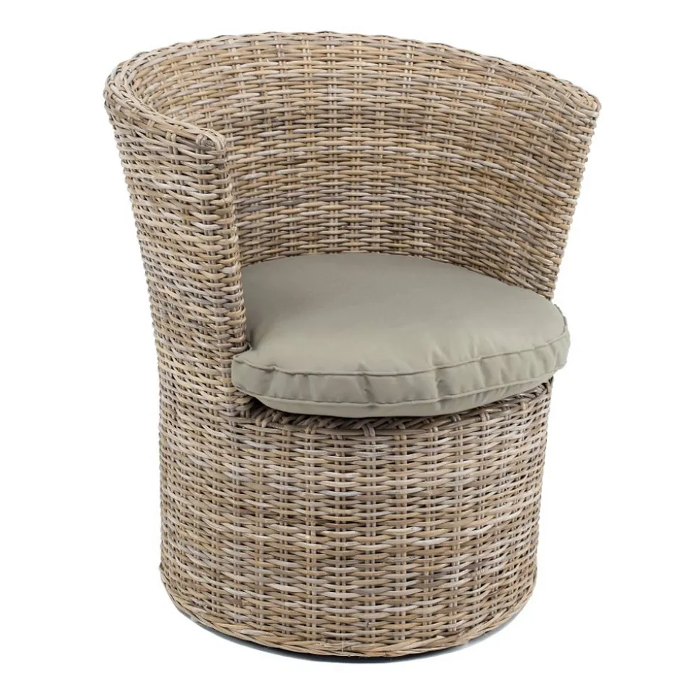 Poltroncina da Giardino in Kubù Cuscino Seduta Incluso – Calsifer
