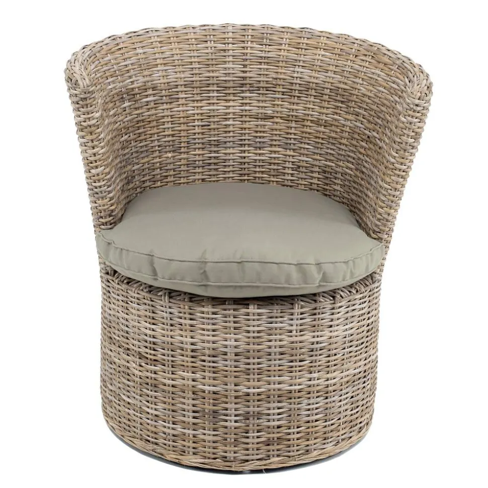 Poltroncina da Giardino in Kubù Cuscino Seduta Incluso – Calsifer