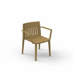 Poltroncina da giardino moderna Spritz by Vondom, in polipropilene, 4 pezzi