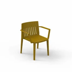 Poltroncina da giardino moderna Spritz by Vondom, in polipropilene, 4 pezzi