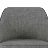 Poltroncina da Soggiorno in Diversi Tessuti e Legno Massello Made in Italy - Evy
