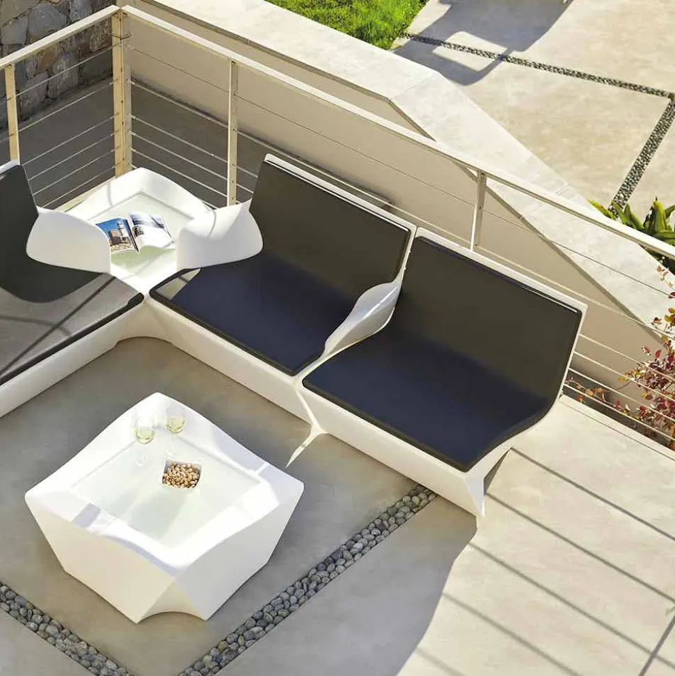 Poltroncina lounge design moderno Slide Kami Ichi fatta in Italia