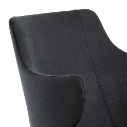 Poltroncina Sala da Pranzo di Design in Tessuto Colorato e Frassino - Duchessa