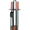 Porta Attrezzi con 4 Accessori, Manici e Struttura in Legno Made in Italy - Koi