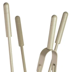 Porta Attrezzi con 4 Strumenti per la Cura del Camino Made in Italy - Fakir