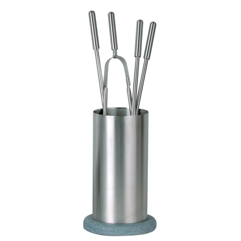 Porta Attrezzi in Acciaio Inox con 4 Accessori Made in Italy - Zaino