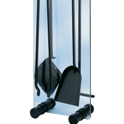 Porta Attrezzi in Cristallo Temperato con 4 Accessori Made in Italy - Zebra