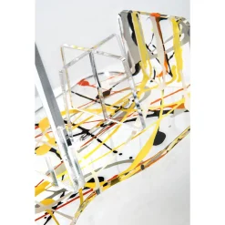 Portabicchieri in Plexiglass Multicolor Made in Italy Elegante - Multibic