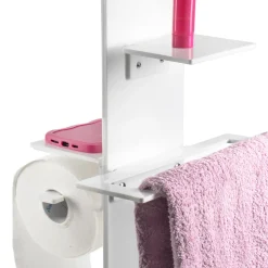 Portacarta, Porta Asciugamano e Sapone da Bidet Made in Italy - Pluto