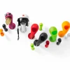 Portacasco o Appendiabiti da Parete Colorato, 6 Pezzi - Crazy Head by Myyour