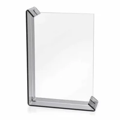 2 Portafoto Multiplo da Tavolo in Plexiglass Colorato o con Legno - Menelao