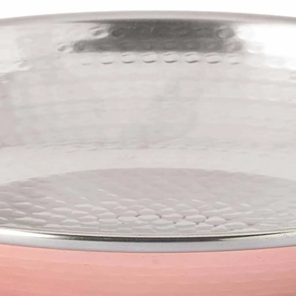 Portafrutta da Tavolo Design Centrotavola Rame Battuto a Mano 28 cm - Terraemare