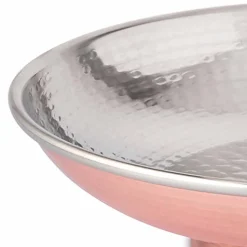 Portafrutta da Tavolo Design Centrotavola Rame Battuto a Mano 28 cm - Terraemare