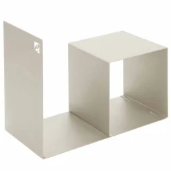 Portalegna da Interno in Acciaio Colorato con Tavolino Made in Italy - Cecio