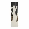 Portalegna in Acciaio Bianco e Nero da Interno di Design Moderno - Maestrale5