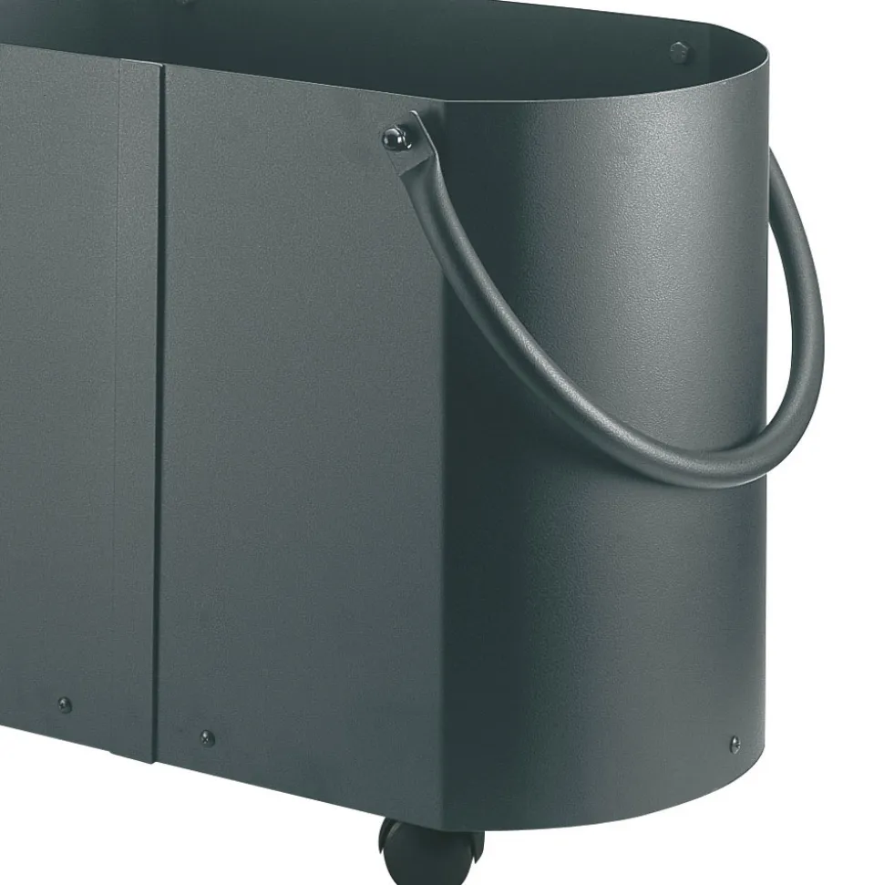Portalegna in Diverse Finiture con 2 Maniglie Laterali Made in Italy - Impala