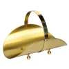 Portalegna in Ottone con Maniglia e 4 Piedini Made in Italy - Tigre