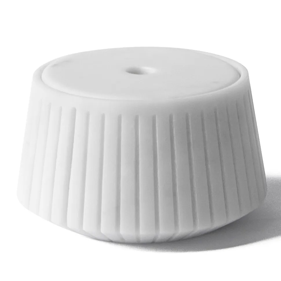 Portaoggetti a Righe Marmo Bianco Carrara o Nero Portoro Design - Cairo