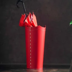 Portaombrelli di design in cuoio per casa o ufficio Umbrella