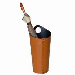 Portaombrelli in cuoi rigenerato di design fatto a mano Pluvia